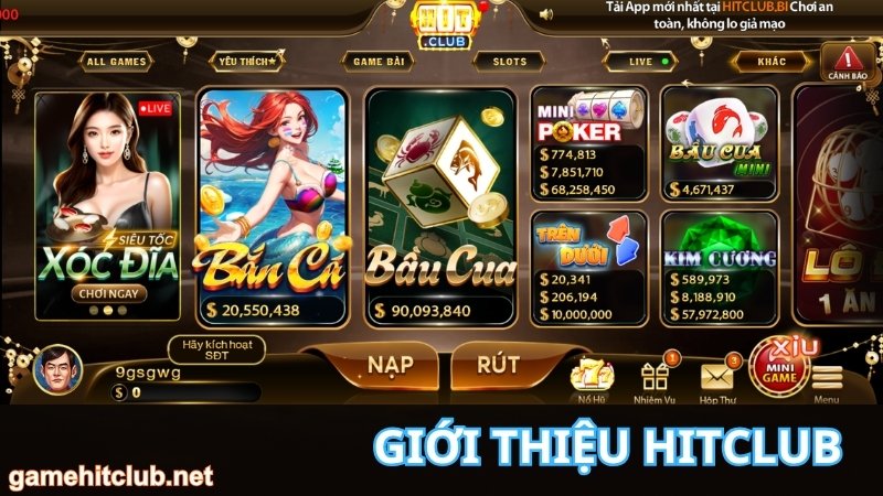 Giới thiệu HITCLUB cổng game đổi thưởng uy tín