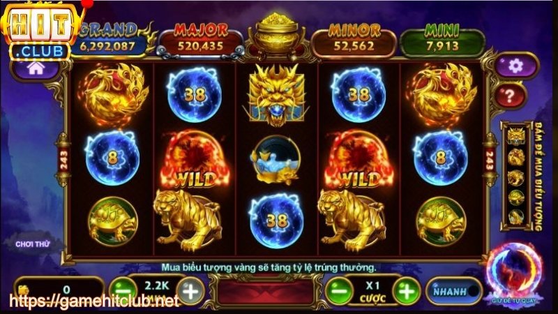 Bí quyết săn hũ kho báu tứ linh HITCLUB