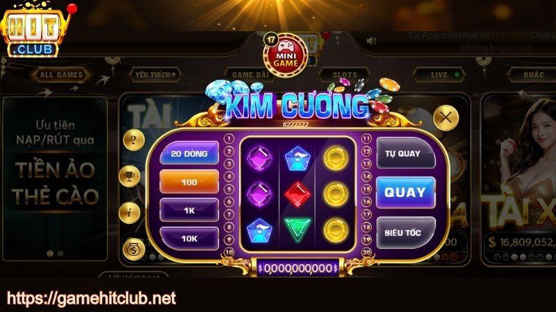 Hướng dẫn chơi minigame HITCLUB