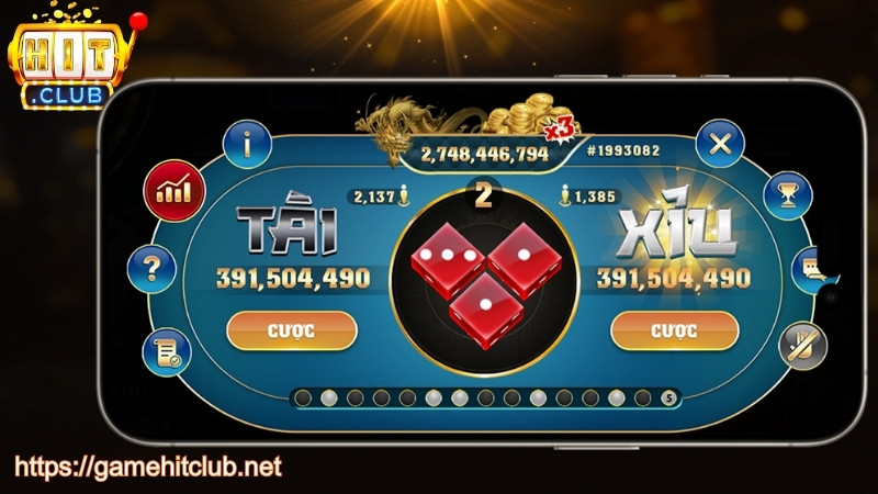 Mẹo chơi tài xỉu HITCLUB hiệu quả dễ thắng