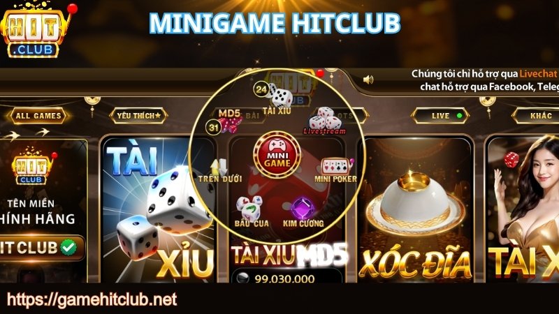 Sơ lược về minigame HITCLUB